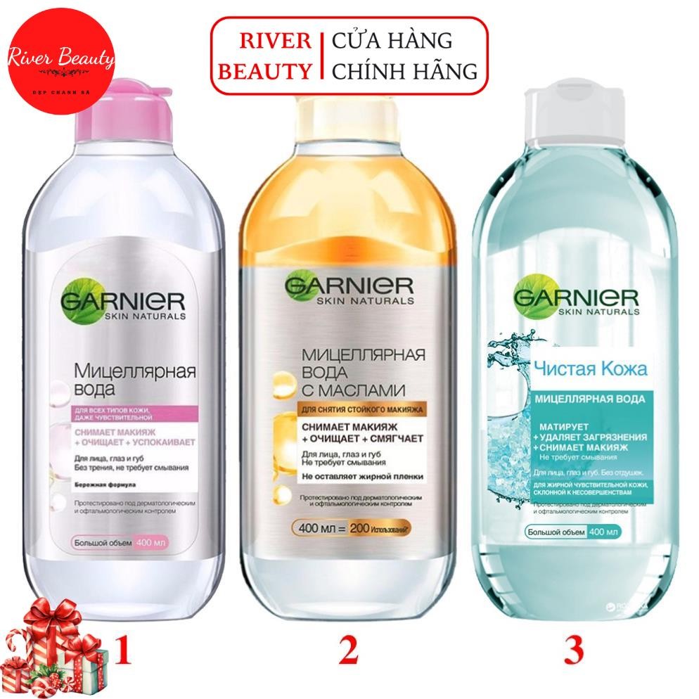 Nước tẩy trang Garnier 400ml