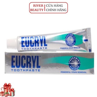 Kem Đánh Răng Và Bột Làm Trắng Răng Eucryl Toothpowder