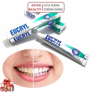 Kem Đánh Răng Và Bột Làm Trắng Răng Eucryl Toothpowder