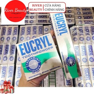 Combo Bột Và Kem Đánh Trắng Răng Eucryl UK