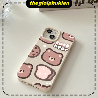 Ốp lưng iphone mềm lúa mạch Cute bear 6/6splus/7/8/plus/x/xs/11/12/13/14/15/16/pro/max/plus/promax - lm2004