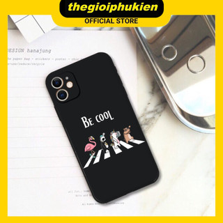 Ốp iphone - Ốp lưng iphone cạnh vuông bảo vệ camera be cool dành cho ip 6 đến 16promax - ng300