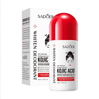 Lăn nách khử mùi làm trắng axit kojic SADOER  hương nước hoa chống mồ hôi bóng lăn Son nách ngăn tiết mồ hôi 50ml shines