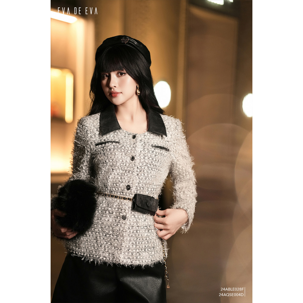 Áo khoác nữ thiết kế Eva de Eva 24ABLE028F