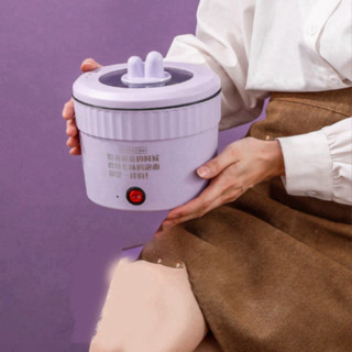 Nồi Lẩu Điện Mini Đa Năng - Ca Nấu Mì Ăn Liền, Cốc Ăn Lẩu Cô Đơn Dung Tích 1,5L Công Suất 500W