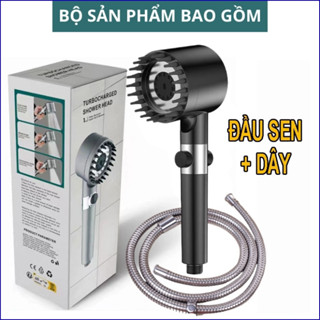 Vòi Sen Tăng Áp Bộ 3IN1, Hoa Đầu Nhật Bản Có Chế Độ Suất Cao Tiết Kiệm Nước
