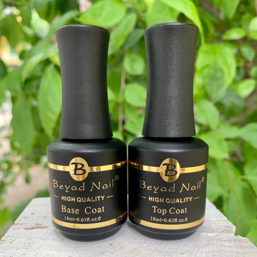 Base top Beyad nail Mỹ, sơn gel base top siêu bền