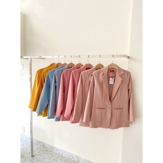 RECHIC Áo Blazer Freesize nhiều màu