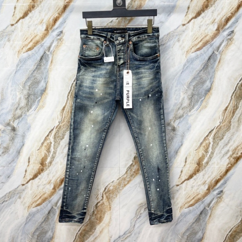 BB Quần Jean Bò Purple Rách Gối Lên Form Siêu Đẹp,Quần Bò Nam boy Phố Purple Hàng Loại 1 Chất Co Giã