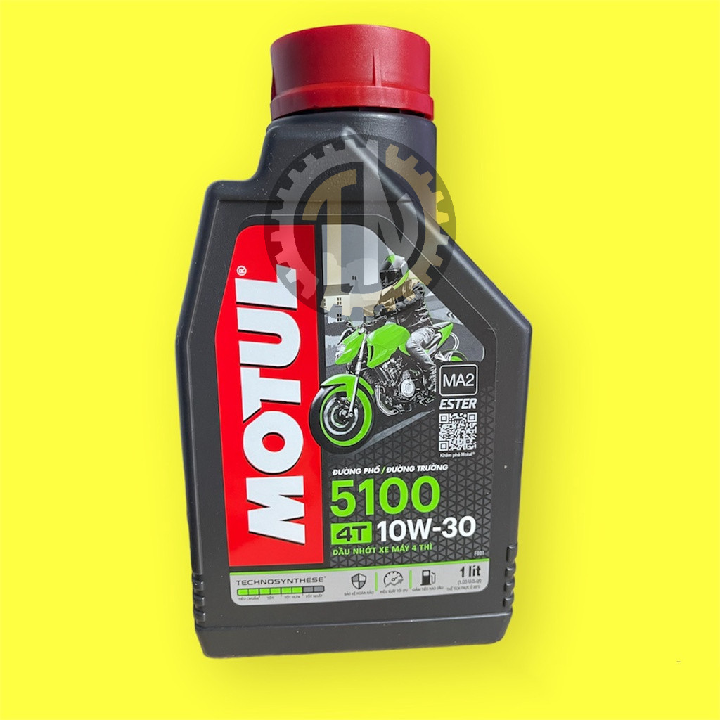 Nhớt xe số Motul 5100 4T 10w30 Công Nghệ Ester