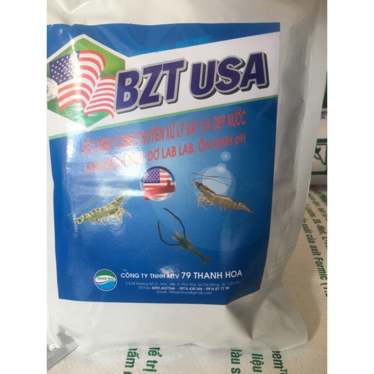 BZT USA vi sinh 1kg/b, giúp môi trường nước trong sạch, đáy sạch