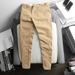 Quần Dài Kaki Nam Co Giãn, Quần Dài Nam Vải Kaki Xuất Dư dày dặn co giãn thoải mái, form Slim