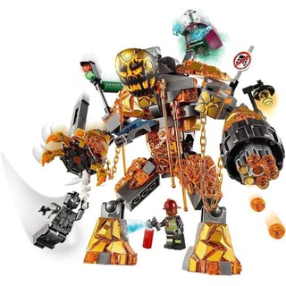 LEGO SUPER HEROES MARVEL 76128 Đối Đầu Molten Man (294 chi tiết)