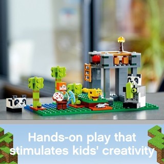 LEGO MINECRAFT 21158 Vườn Gấu Trúc ( 204 Chi tiết)