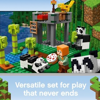 LEGO MINECRAFT 21158 Vườn Gấu Trúc ( 204 Chi tiết)