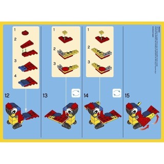 [Quà tặng không bán] LEGO Vẹt Sặc Sỡ 30472