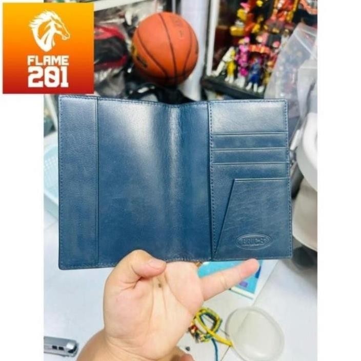 Ví Bìa đựng hộ chiếu Bằng da Brics passport wallet