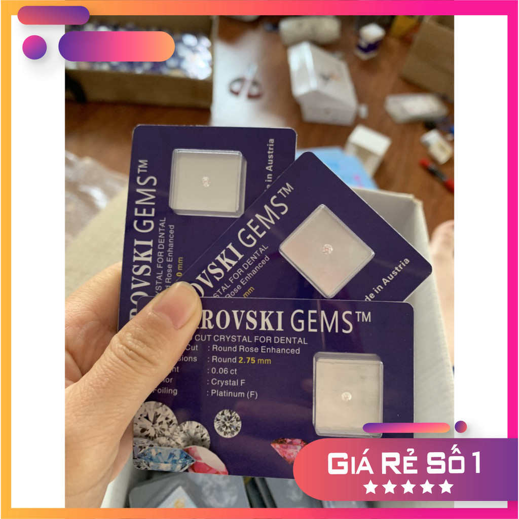 Giảm sốc 11 vỉ đá đính răng úc