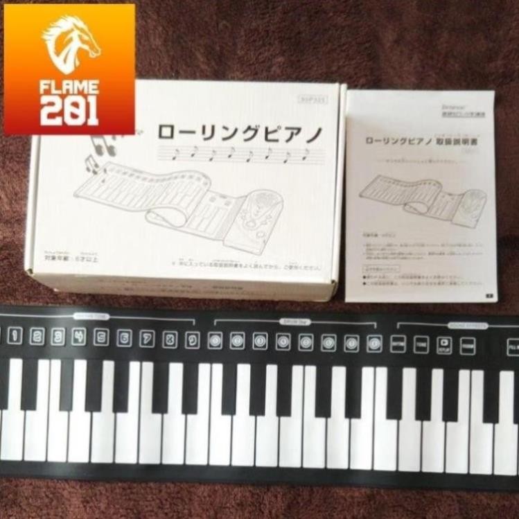 ĐÀN Soft Keyboard Piano Portable Roll-up Piano with 49 Keys HÀNG NHẬT