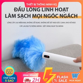 Chổi Quét Bụi Tích Điện Tự Động Phất Trần Tự Xoay Đa Năng Pin 800mp Nhựa ABS Cao Cấp