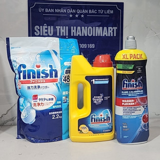 Finish Classic Dishwasher Powder Detergent 4.5kg - Bột tẩy rửa làm sạch chén bát Finish 4.5kg