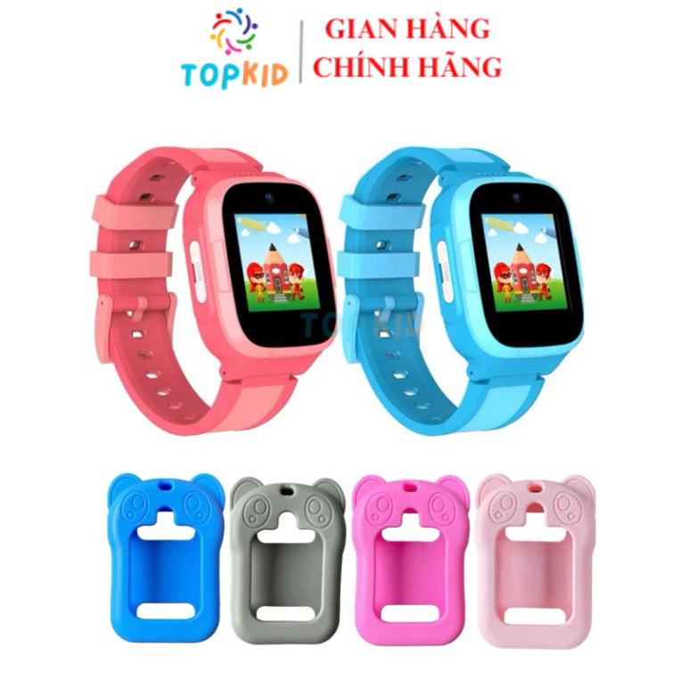 [Smart Hero 10] Ốp bảo vệ Đồng hồ Masstel Smart Hero 10, chất liệu Silicon, hình gấu dễ thương