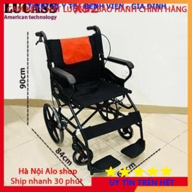 Xe lăn Lucass X92-xe lăn siêu nhẹ gấp gọn lucass x92 Hàng C.TY