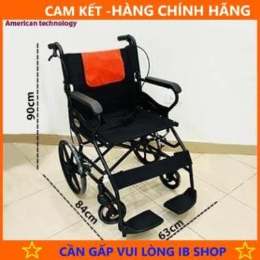 Xe lăn Lucass X92-xe lăn siêu nhẹ gấp gọn lucass x92 - Hàng Hãng