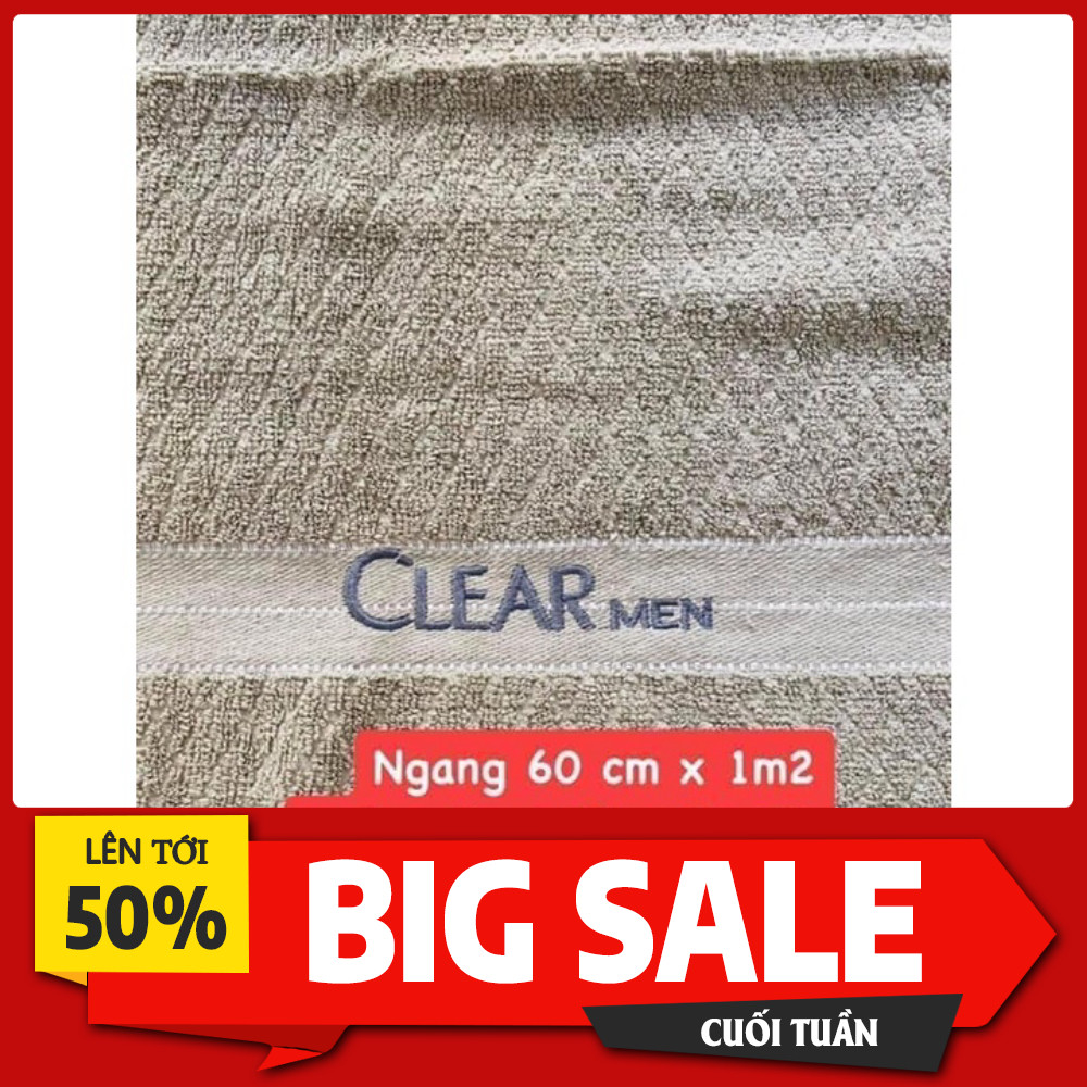 KHĂN TẮM COTTON CLEAR MEN 1.2M
