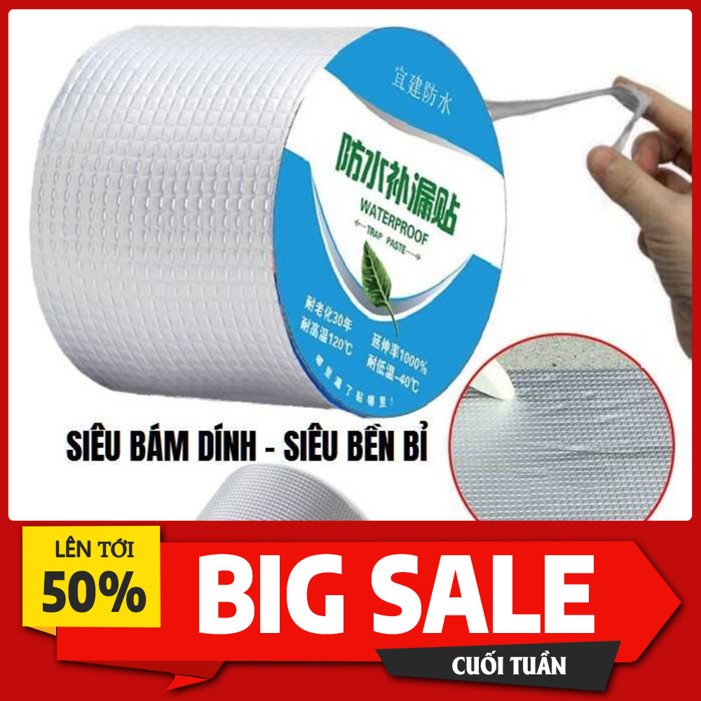 CUỘN BĂNG KEO CHỐNG THẮM 10CM