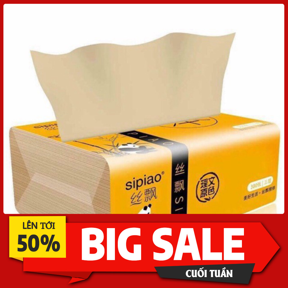 GIẤY ĂN GẤU TRÚC SỢI TRE, KHÔNG CHẤT TẨY TRẮNG