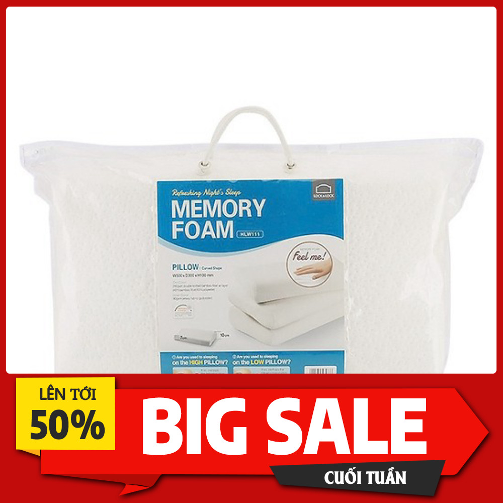 Gối cong Memory Foam Lock&Lock HLW111