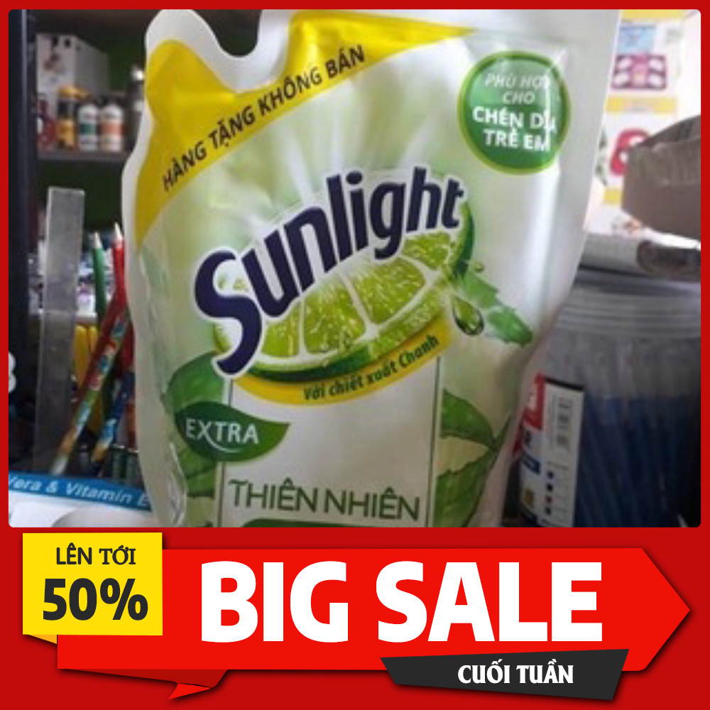 Combo 3 Túi Rửa Chén Sunlight 550g