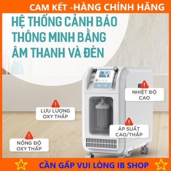 HÀNG CHÍNH HÃNG - Máy Tạo Oxy 7 lít Contec Kèm SPO2 Và Xông Khí Dung, BẢO HÀNH 2 NĂM - Hàng Hãng