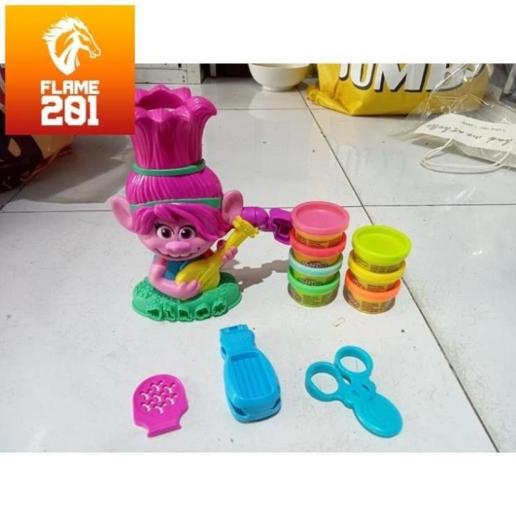[2nd] Bộ đồ chơi đất sét nặn công chúa Poppy Trolls - Play Doh chính hãng