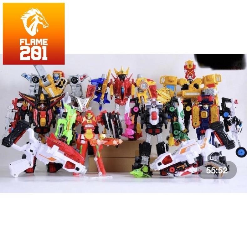 [2nd] Đồ chơi siêu nhân robo Lupinranger Dx lẻ từng con
