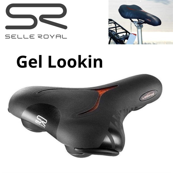 Yên xe đạp Selle Royal Look in (GEL) chính hãng