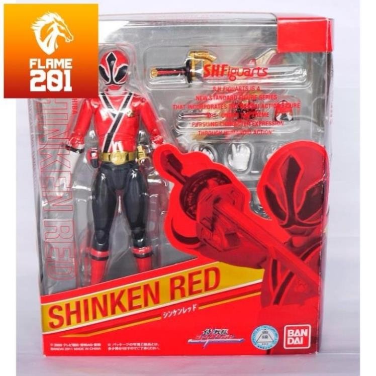 [2nd] Mô hình SHF Shinken Red Samurai Sentai Shinkenger Super Sentai chính hãng Bandai