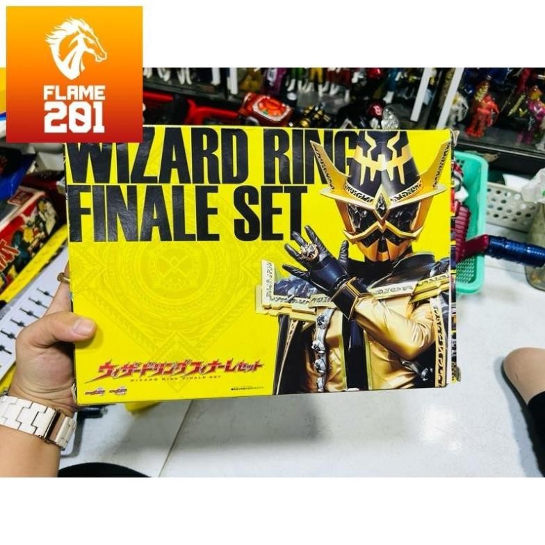 [2nd] Đồ chơi siêu nhân Wizard Ring Finale Set Kamen Rider Wizard Premium Bandai Lottery Sales