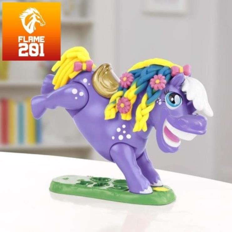 [2nd] Bộ Đồ Chơi Đất Nặn Ngựa Con Vui Vẻ PLAY-DOH (tặng kèm 3 hủ đất sét màu bất ky)