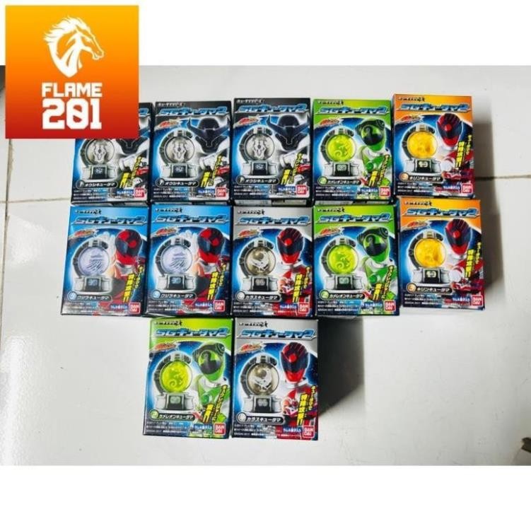 [2nd] Đồ chơi siêu nhân Uchu Sentai Kyuranger Kyutama Fullbox New