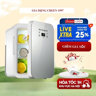 Tủ Lạnh Mini 12L Màn Hình Chỉnh Nhiệt Độ Bảo Quản Mỹ Phẩm, Bảo Quản Trữ Sữa, Bảo Hành 12th SHING DE LA