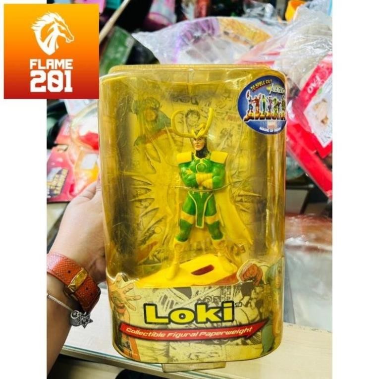 [2nd] Mô hình Action Figure Marvel Universe LOKI PAPERWEIGHT STATUE FIGURE SERIES 1