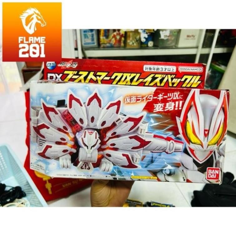 [2nd] Đồ chơi siêu nhân Kamen Rider Geats DX Boost Mark 9 Raise Buckle chính hãng