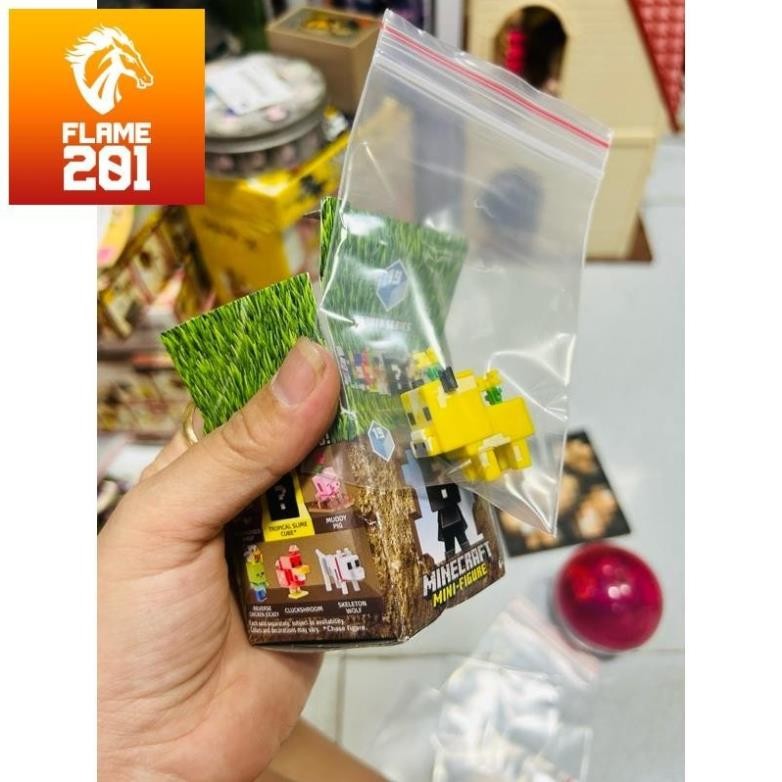 [2nd] Mô hình Minifigure Minecraft  chính hãng