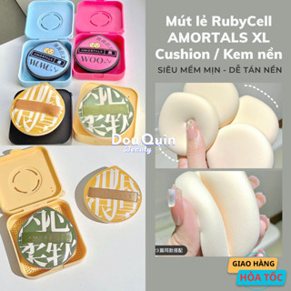 (Mút Lẻ + Hộp) Bông Mút Trang Điểm AMORTALS Chính Hãng Siêu Mềm Dễ Tán Kem Nền Cushion Dùng Dạng Khô Và Ướt Dou