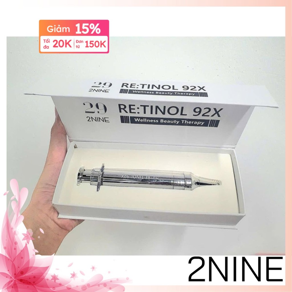 VI KIM RETINOL 92x MESO KHÔNG TIÊM 29 2nine hàng chính hãng phục hồi da đỉnh
