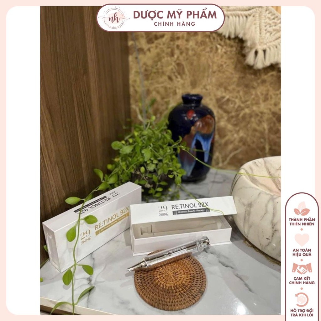 VI KIM RETINOL 92x MESO KHÔNG TIÊM 29 2nine hàng chính hãng nám, mụn