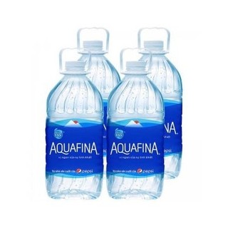 Nước Suối, Nước Khoáng Aquafina 5L Pepsico Chính Hãng, Thùng 4 Bình(chỉ nhận lẻ khách đặt 1 thùng)