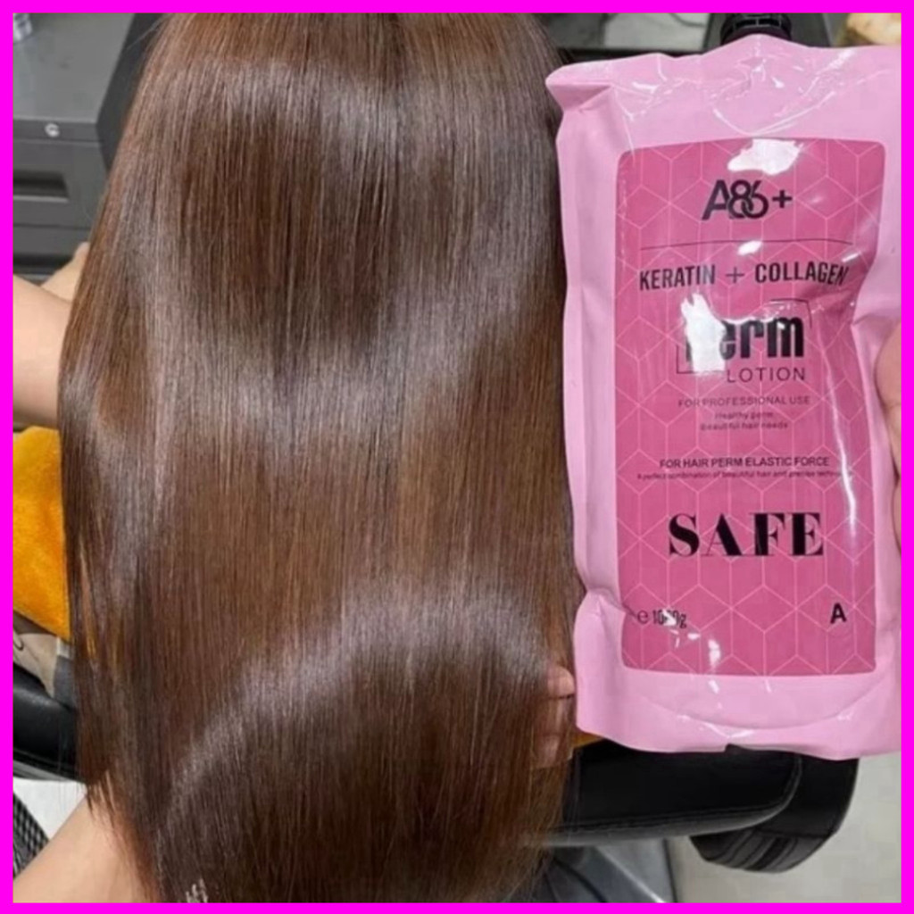 THUỐC UỐN DUỔI TÓC A86 Safe Hồng 1000ML